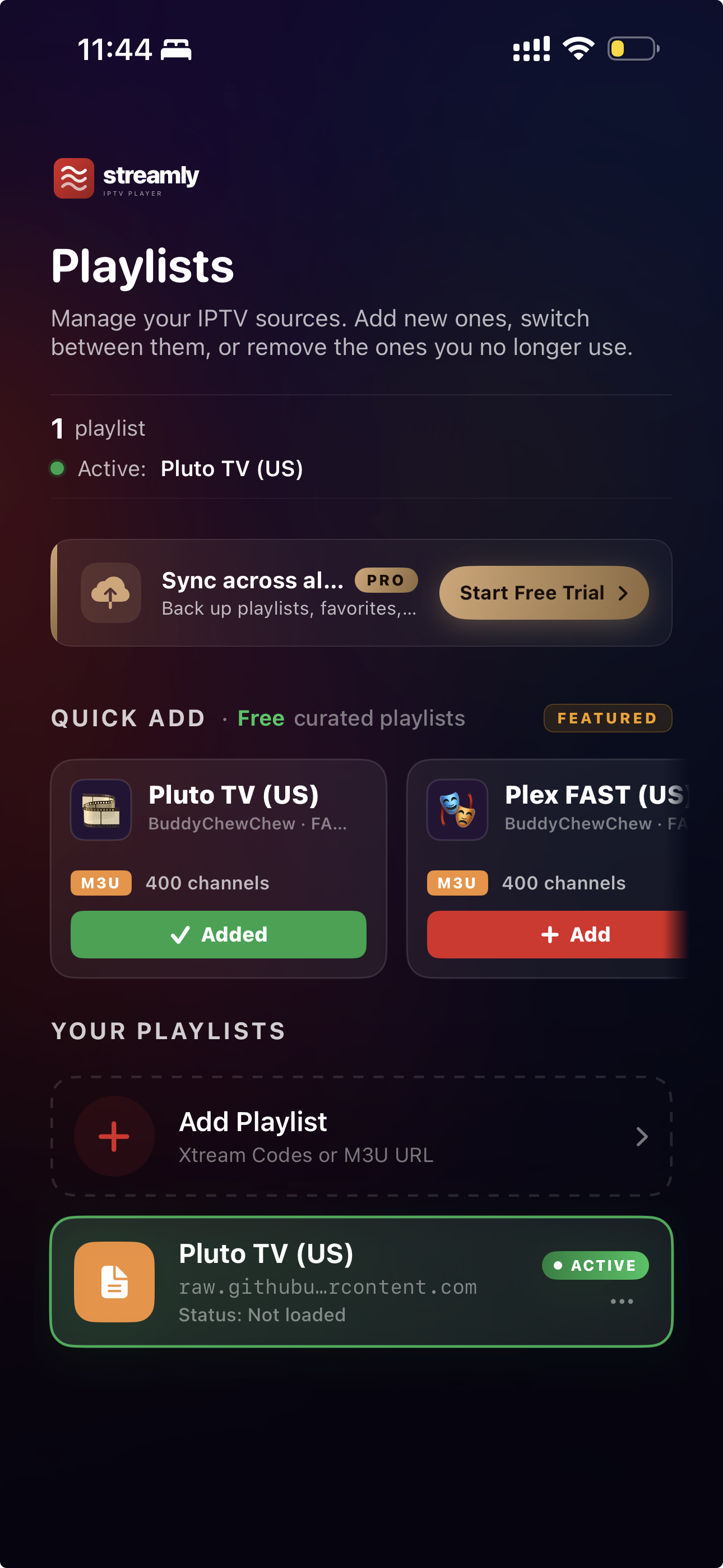 Playlists