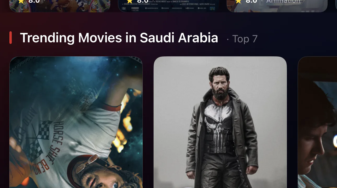 Trending in your country rail